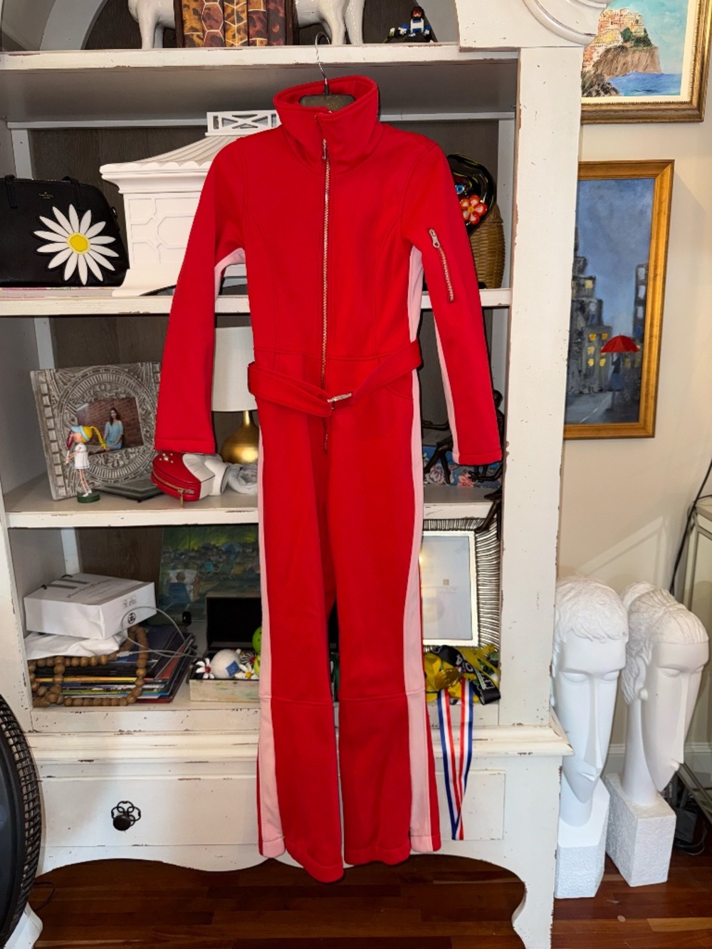 Slope Siren Small S red ski suit one piece ski - Picture 7 of 11